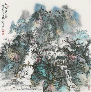 祈愿访友图
