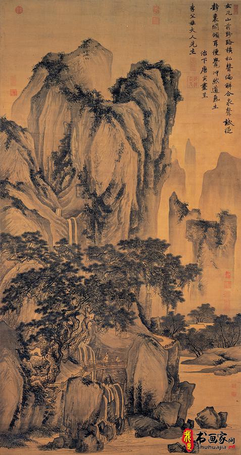 吴门四家：唐寅（唐伯虎）代表作精选