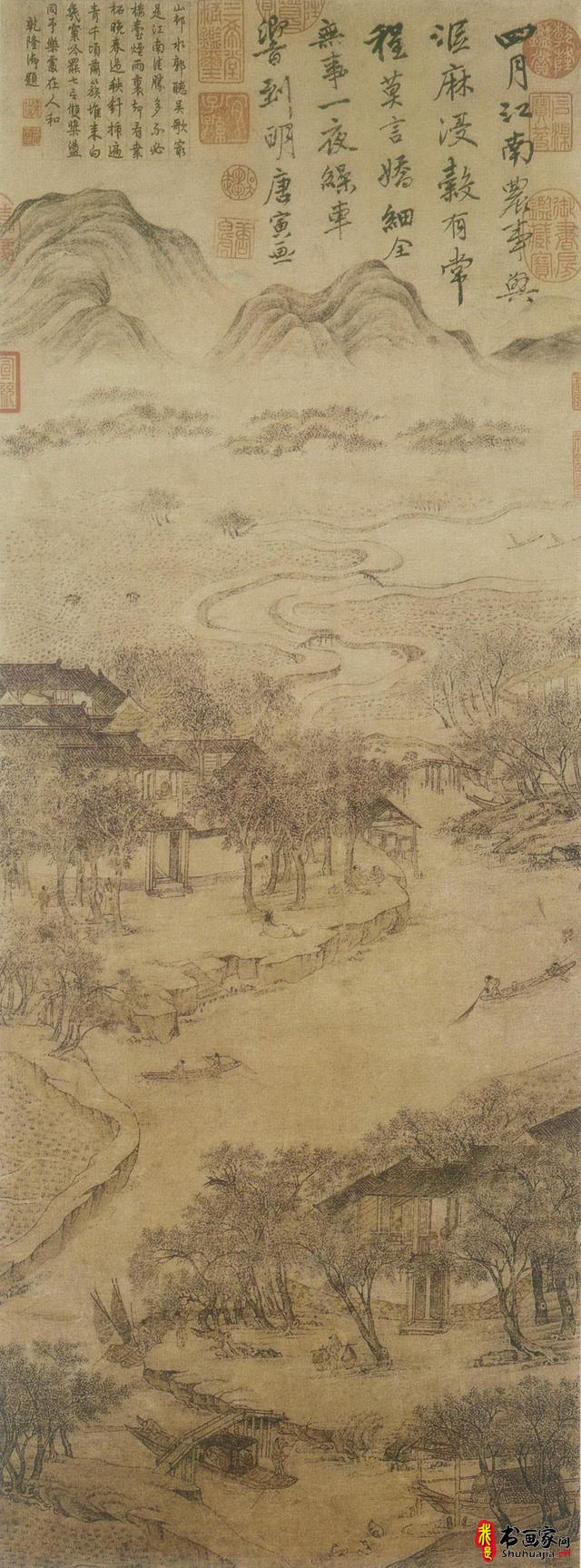 吴门四家：唐寅（唐伯虎）代表作精选