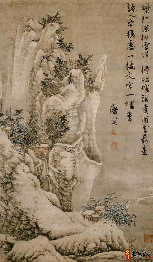 吴门四家：唐寅（唐伯虎）代表作精选