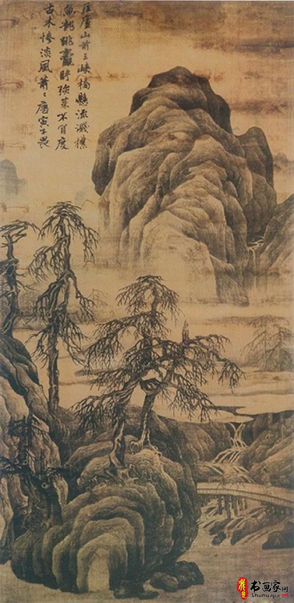唐寅（唐伯虎）山水画欣赏，共20幅