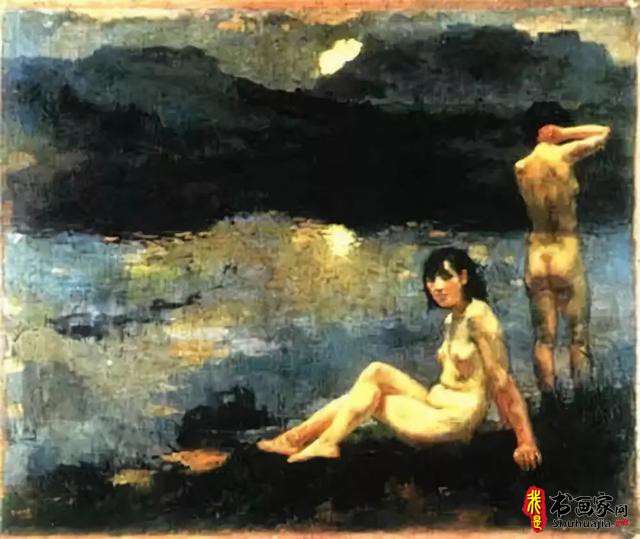 徐悲鸿人体油画，你没见过吧？