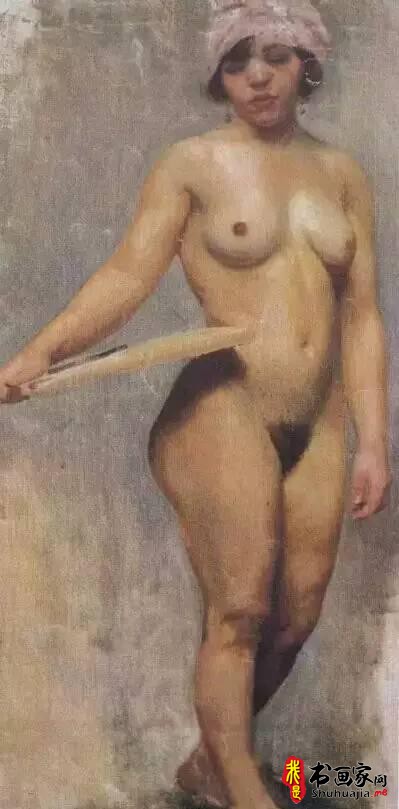 徐悲鸿人体油画，你没见过吧？