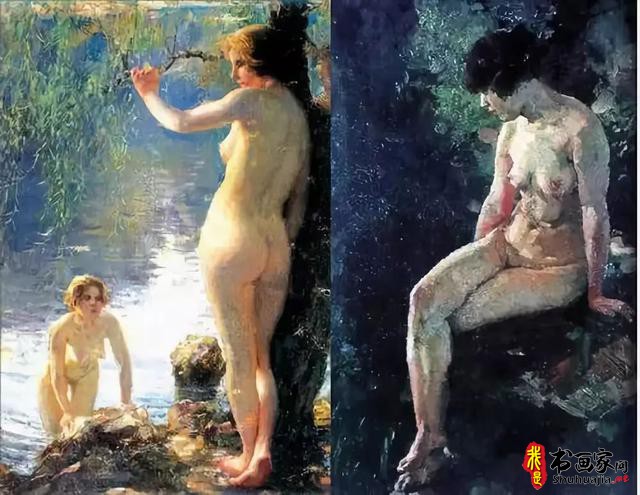 徐悲鸿人体油画，你没见过吧？