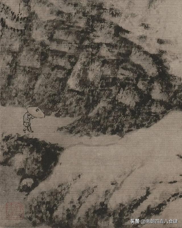 名画赏析：江南四大才子之一唐伯虎——《柴门掩雪图》