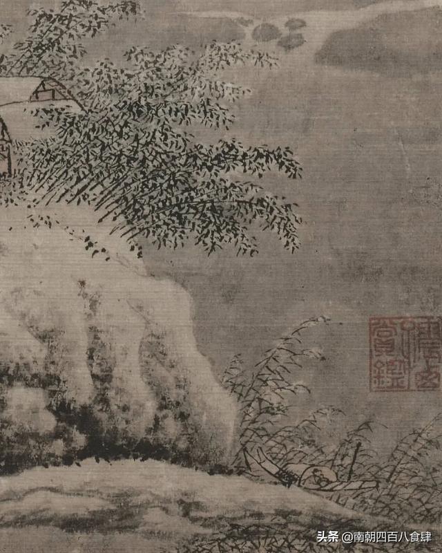 名画赏析：江南四大才子之一唐伯虎——《柴门掩雪图》