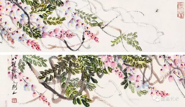 齐白石画藤萝，如画龙蛇